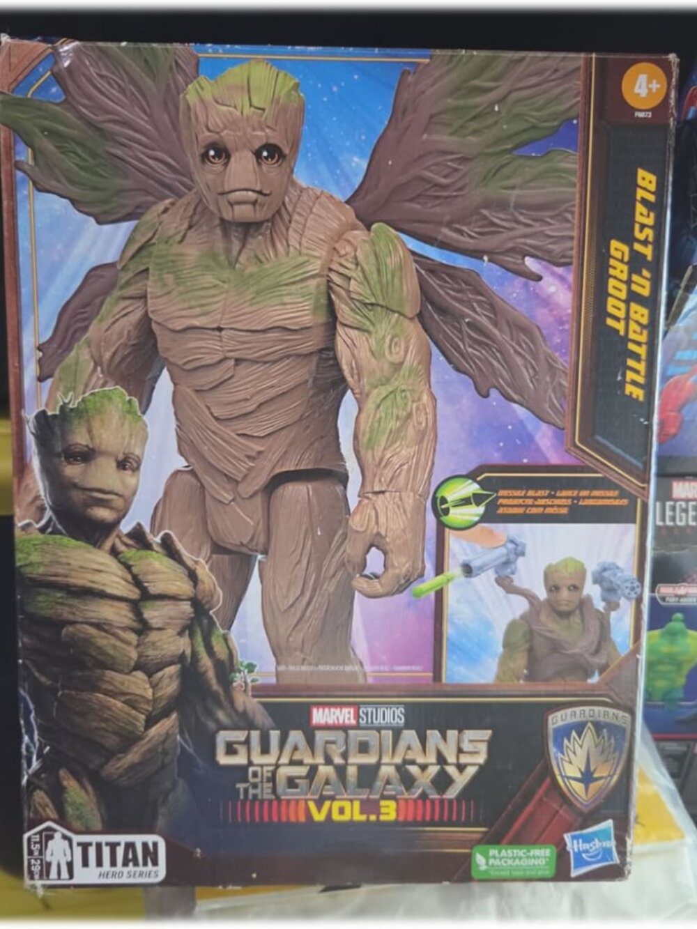 Marvel Titan Hero Series Guardians of The Galaxy Vol. 3 Deluxe Blast 'N Battle